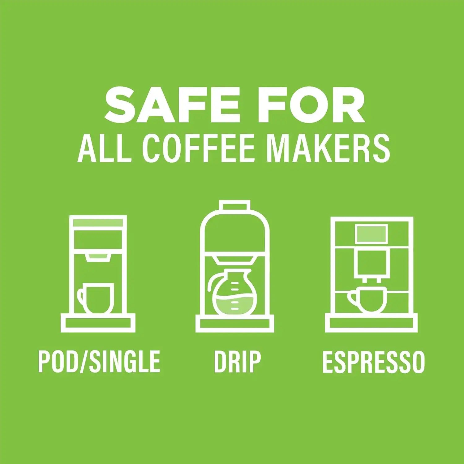 Affresh Coffee Maker Cleaner, for Multi Cup Drip, Pod, Single Serve and Espresso, Descales & Cleans Limescale & Mineral Deposits, 3 Tablets
