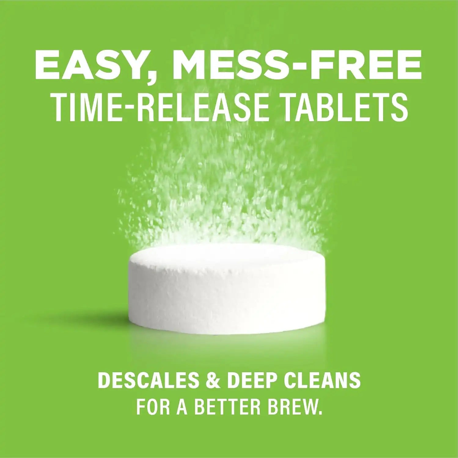 Affresh Coffee Maker Cleaner, for Multi Cup Drip, Pod, Single Serve and Espresso, Descales & Cleans Limescale & Mineral Deposits, 3 Tablets